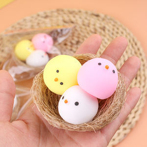 Juguetes Blandos de Pollito Kawaii, Pelotas Antiestrés para Niños, Recuerdos de Fiesta, Juguetes para Aliviar el Estrés para Cumpleaños - Product Image 5