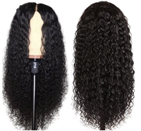 Perruque Bandeau Cheveux Naturels Densité 150 Lisse Raide Sans Colle Sans Lacet Pré-Pluckée Ligne de Cheveux Naturelle Idéale pour Débutantes