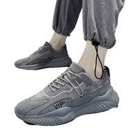 Chaussures pour hommes, nouvelles, respirantes, en mesh, pour le sport, les loisirs, le travail, antidérapantes, légères, à semelle souple, à profil bas, à semelle épaisse, pour le jogging