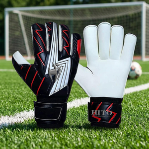 Gants de gardien de but pour la compétition et l'entraînement, avec contact en silicone injecté sur la paume avant et sangle élastique intégrée. - Product Image 2
