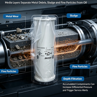 Großhandel Brandneu, Auf Lager, Schneller Versand Trane ELM01405 Externer Aufschraubbarer Ölfilter für Schraubenkompressoren