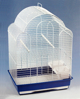 Nouvelles cages d'élevage pour oiseaux en métal pour perroquets, petite taille, plateau en plastique écologique, boîte d'usine 601