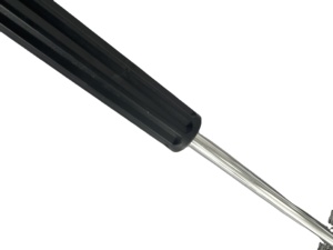 Tige de pistolet en métal pour nettoyeur haute <span class=keywords><strong>pression</strong></span> avec revêtement en plastique et rayures verticales - Product Image 5