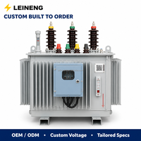 LEINENG Fabrication Professionnelle Transformateur de Puissance Électrique Immergé dans l'Huile 250 Kva Prix 10kv 10kv-35kv/0.4kv