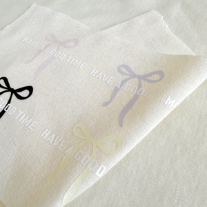 Fashionable Artistic Novel Innovative Custom Style Clothing Accessories White Ink Material Heat Transfer Process Variety <strong>Labels</strong> - Product Image 6