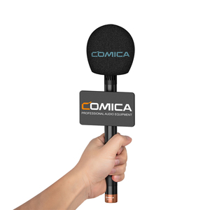 COMICA HR-WM intervista microfono palmare adattatore per microfono senza fili adatto per <span class=keywords><strong>notizie</strong></span> TV intervista Live Streaming - Product Image 3