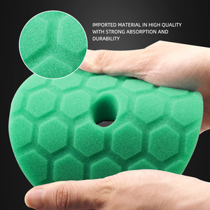 Almohadilla de espuma para pulir de corte pesado verde SPTA de 5 "(125mm), almohadilla de esponja de alta calidad para pulidores de coche - Product Image 3