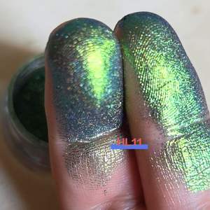 ผงสีเปลี่ยนรูปแบบฮอโลกราฟิกหลายโครเมี่ยมอายแชโดว์เมทัลลิคหลายสี - Product Image 3