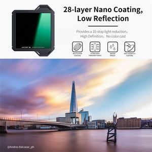 K & F Concept Bộ Giữ Bộ Lọc Ống Kính 100Mm CPL + ND8 + ND64 + ND1000 Bộ Lọc 67Mm 72Mm 77Mm 82Mm Vòng Tiếp Hợp - Product Image 5