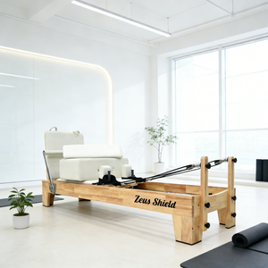 Cama de Pilates Comercial Cadillac Reformer de Roble para Estudio - Equipo de Pilates Ajustable, Ecológico y Duradero para Entrenamiento de Yoga - Product Image 1