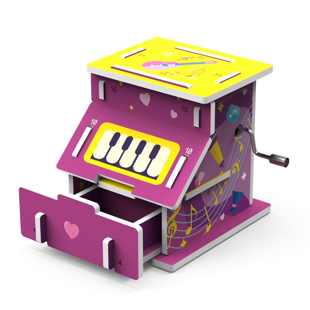 Caja de música B107 - 107g - Empaque en inglés