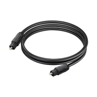Kabel Audio Toslink serat optik Digital, 1M PVC Toslink dengan konektor DVI untuk HDTV
