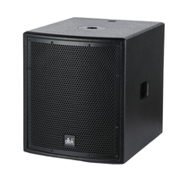 Subwoofer actif professionnel de 1000 W, 12 pouces, équipement audio avec module d'amplification intégré pour les événements d'église