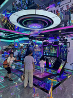 Parc d'attraction Dance Central 3 Jeux à pièces Machine de jeu de musique de danse Simulateur Machine de jeu