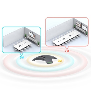 Pod4 không dây Daisy chuỗi BT hội nghị micro tiếng ồn hủy bỏ hội nghị video loa ngoài được xây dựng trong loa - Product Image 3