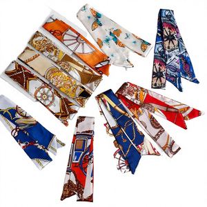 Écharpe pour femme de luxe haut de gamme, grande, carrée, vintage, à carreaux, en polyester, protection solaire estivale - Product Image 1