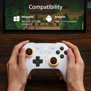 Bộ điều khiển chơi game <span class=keywords><strong>8bitdo</strong></span> Ultimate 2.4G với đế sạc với cần điều khiển tmr/Kích hoạt hiệu ứng hội trường cho PC, windows - Product Image 3