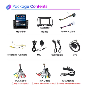 Tesla Phong Cách Cho Hyundai Santa Fe 2006 2012 Tự Động Đài Phát Thanh Carplay Dsp Bt Xe Stereo Rds 4G Âm Thanh Xe Hơi Hệ Thống Tự Động Thiết Bị Điện Tử - Product Image 6