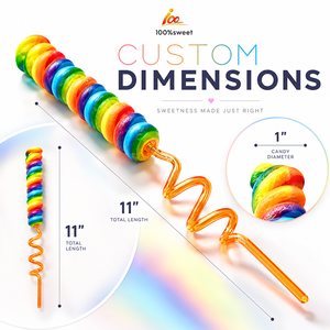 Vente en gros d'usine de bonbons pailles folles grandes sucettes tourbillon coloré doux nouveauté bonbons <span class=keywords><strong>pour</strong></span> enfants et adultes - Product Image 3