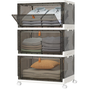 High Quality Outdoor Foldable PP Plastic Storage Cube Eco-Friendly Home Clothing Organizer Waterproof Heavy Duty - Product Image 1