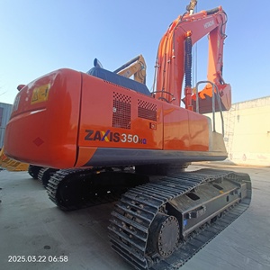รถขุดฮิตาชิ Zaxis350 ปี 2023 ใช้งานน้อย 35 ตัน มอเตอร์ 0.2 ลูกบาศก์เมตร ความจุบุ้งกี๋ 0.2 ลูกบาศก์เมตร สำหรับงานก่อสร้าง ขุดดิน เคลื่อนย้ายดิน - Product Image 6