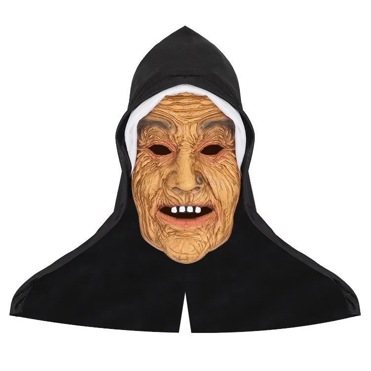 Free sample black scary halloween mask halloween hockey witch mask