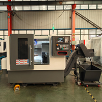 Tour à métaux CNC à lit incliné horizontal multifonctionnel automatique TCK40 pour petites pièces