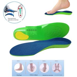 Sol dalam sepatu bahan EVA untuk kaki datar, penopang lengkungan kaki datar dan fungsi Orthotic - Product Image 4