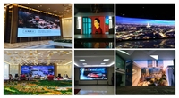 Système complet d'affichage LED publicitaire P2.6 P2.9 P3.91 P4.81, panneau LED de fond intérieur 1000mm*250mm, écran LED pour centre commercial