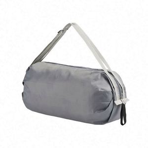 Sac de voyage sportif en Oxford personnalisé, pas cher, pour l'extérieur, sac de courses cylindrique pliable - Product Image 1