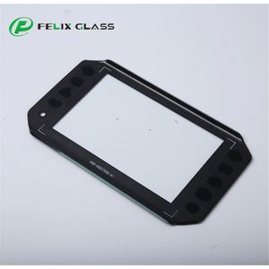 Manufacturer Custom Anti-scratch ultra clear Eco-friendly Tempered Glass Silk Screen Printing for <b>GPS</b> Display Covering Panel - Product Image 3