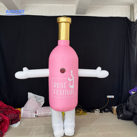 Costume de bouteille de boisson gonflable pour adulte pour l'activité de publicité de magasin de boissons de magasin de bière, costume de bouteille gonflable de Offre Spéciale