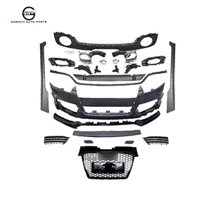 Pare-chocs de voiture en gros pour Audi TT MK2 2008-2014 facelift <span class=keywords><strong>TTRS</strong></span> Bodykit pare-chocs avant arrière diffuseur jupe latérale conseils - Product Image 1