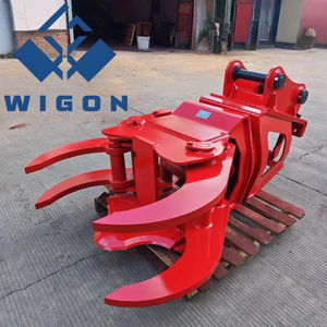 Cisaille grappilleuse hydraulique industrielle <span class=keywords><strong>pour</strong></span> <span class=keywords><strong>mini</strong></span>-excavatrice, <span class=keywords><strong>pour</strong></span> la récolte du bois, du bambou et des applications forestières - Product Image 2