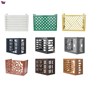 Panneau d'intimité en aluminium découpé au laser sur mesure, revêtement poudré, écran décoratif de jardin, séparateur extérieur - Product Image 4