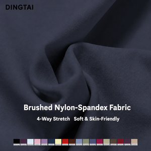 Pantalon de yoga uni brossé, coupe ample et large, doux et fluide, taille haute, effet ventre plat, pour le sport, la gym, la détente, l'entraînement et la danse - Product Image 5