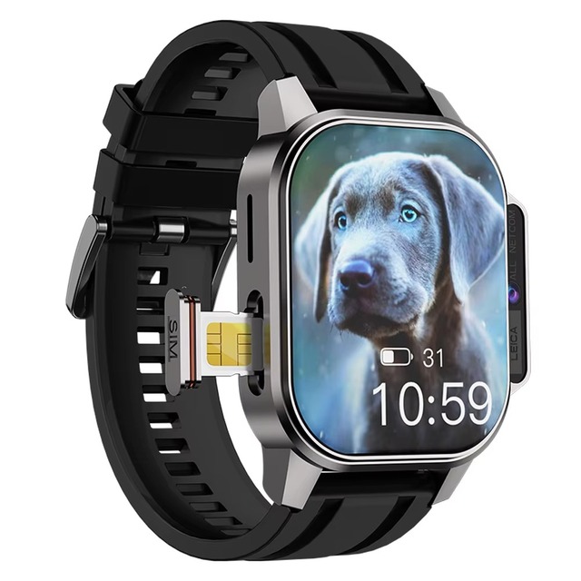 Men's Touch Screen B22 Smartwatch Amoled Video Call Waterproof Smartwatch Android Smart Watch 4g With Sim Card Smart Watch