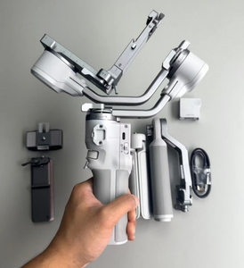 ชุดกันสั่นกล้องโลหะมือสองรุ่น RS4 Mini Combo พร้อมหน้าจอ 1.4 นิ้ว ครบชุด - Product Image 1