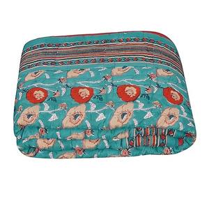 Couette en coton imprimé de blocs de main légers Literie imprimée de blocs indiens Couette imprimée de blocs de main pour toutes les saisons - Product Image 6