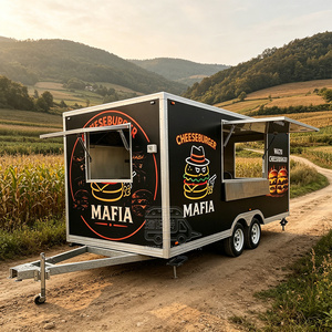 Made To Order Fried Chicken Trailer Heavy Duty Burger Food Truck DOT Mobile Restaurant - Product Image 1