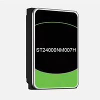 ST24000NM007H 24TB 12Gb/s SAS 7200RPM 512MB CMR 512e/4Kn 3.5 inci ST24000NM007H baru untuk Pusat Data/Penyimpanan Cloud/AI