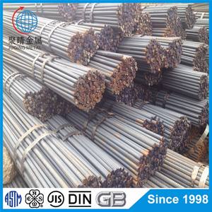 בר/ברזל מוטות מלאי מוכן פלדה Rebar/מעוות פלדה עבור בניית בטון עבור בניין מתכת חמה התגלגל 1.9-2.1mts 24 טון - Product Image 6