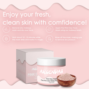 <span class=keywords><strong>Mascarilla</strong></span> Facial de Arcilla rosa orgánica, máscara de etiqueta privada <span class=keywords><strong>para</strong></span> tratamiento Facial - Product Image 5