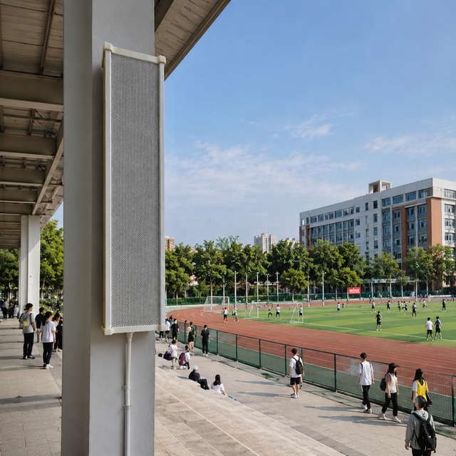 Wall-mounted Broadcasting Column IP SIP Sound Column Speaker for Public Announce Calling Loudspeaker Audio System PA System