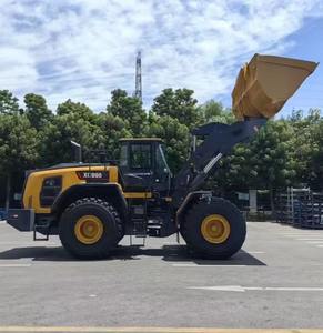 Wheel <span class=keywords><strong>Loader</strong></span> Baru 2025 8 Ton <span class=keywords><strong>5m3</strong></span> Bucket Batu XC988 <span class=keywords><strong>Front</strong></span> End <span class=keywords><strong>Loader</strong></span> untuk Pertambangan - Product Image 2