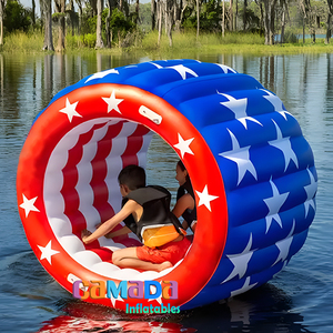 ห่วงยางเป่าลมรูปธงชาติอเมริกันสำหรับเด็กสระว่ายน้ำลอยน้ำได้สไตล์น่ารัก - Product Image 2