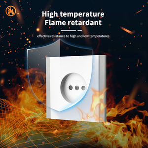 สวิตช์และเต้ารับติดผนัง WESA แบบบางพิเศษ ปุ่มกด <span class=keywords><strong>EU</strong></span> 1/2/3 ช่อง 1 ทาง เต้ารับไฟฟ้า ออกแบบหรูหราทันสมัย สามารถจัดวางได้อย่างอิสระ - Product Image 4