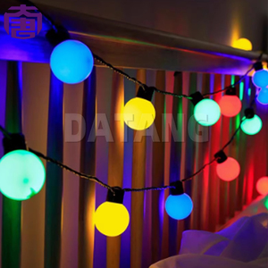 Guirlande lumineuse de Noël multicolore avec effets LED programmables pour des décorations de fêtes très énergiques - Product Image 4