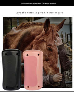 KingHon di buona qualità capelli di cavallo rimuovere spazzola raschietto sudore personalizzato pettine al <span class=keywords><strong>Curry</strong></span> per la toelettatura - Product Image 4