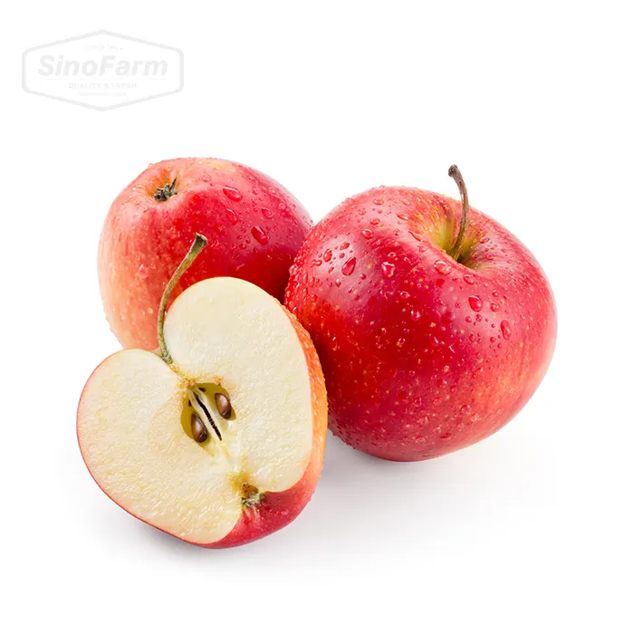فاكهة تفاح حمراء طازجة حلوة لذيذة بسعر رخيص